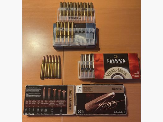Munitions .270win