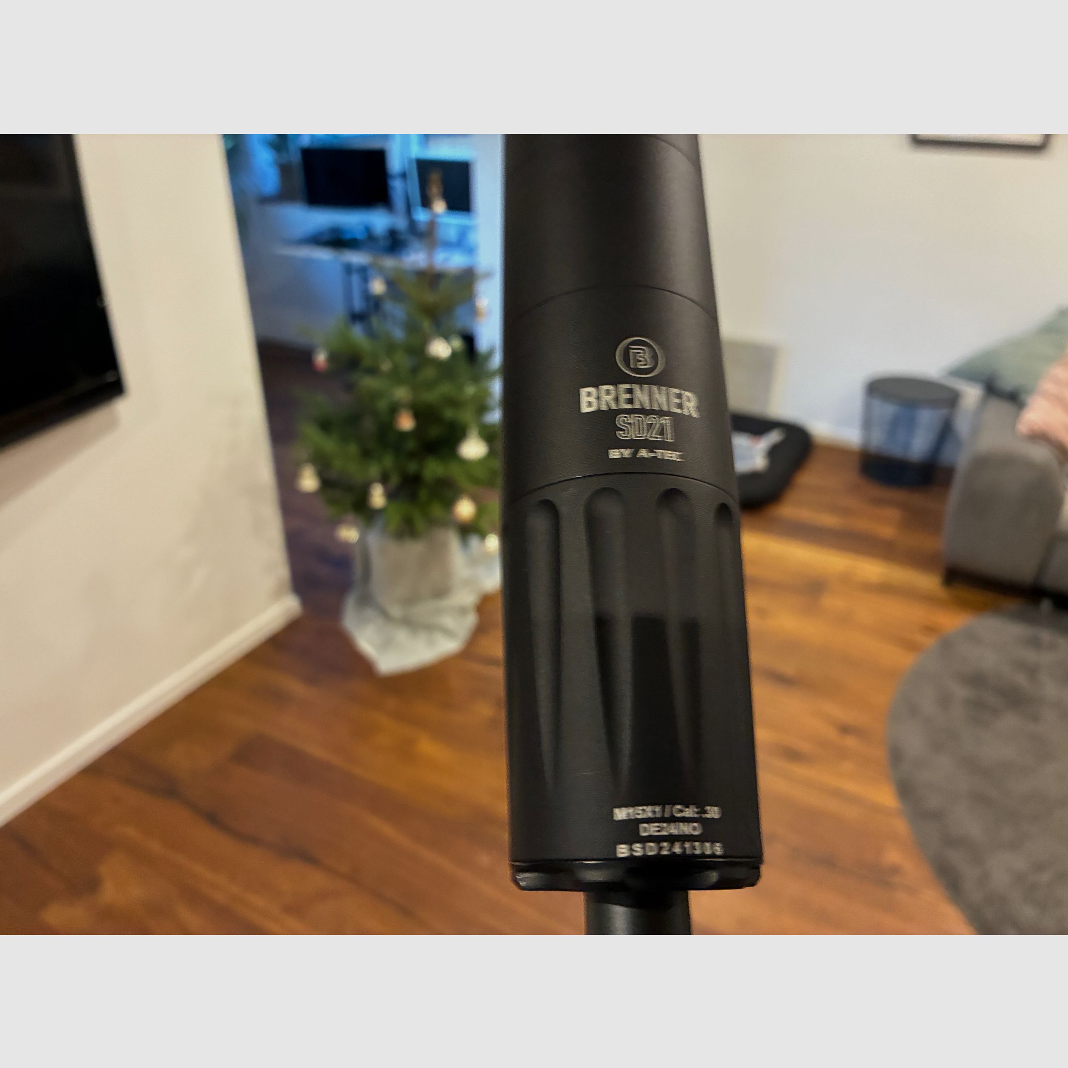 Brenner BR20 .308 Win. Polymer grün + Schalldämpfer SD 21