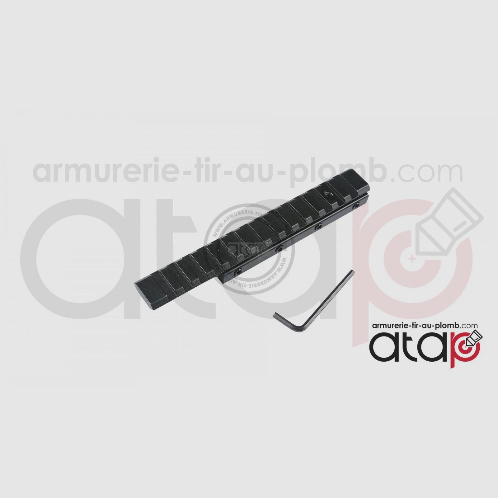 Adaptateur rail 11 en 22 Pour Fusil, image 2 sur 5