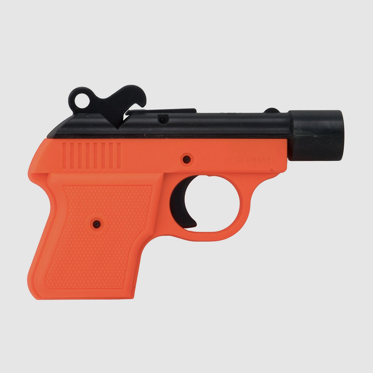 Schreckschuss Pistole Record Weinberg brĂĽniert Kaliber 6 mm Flobert K. (P18) + 100 Schuss