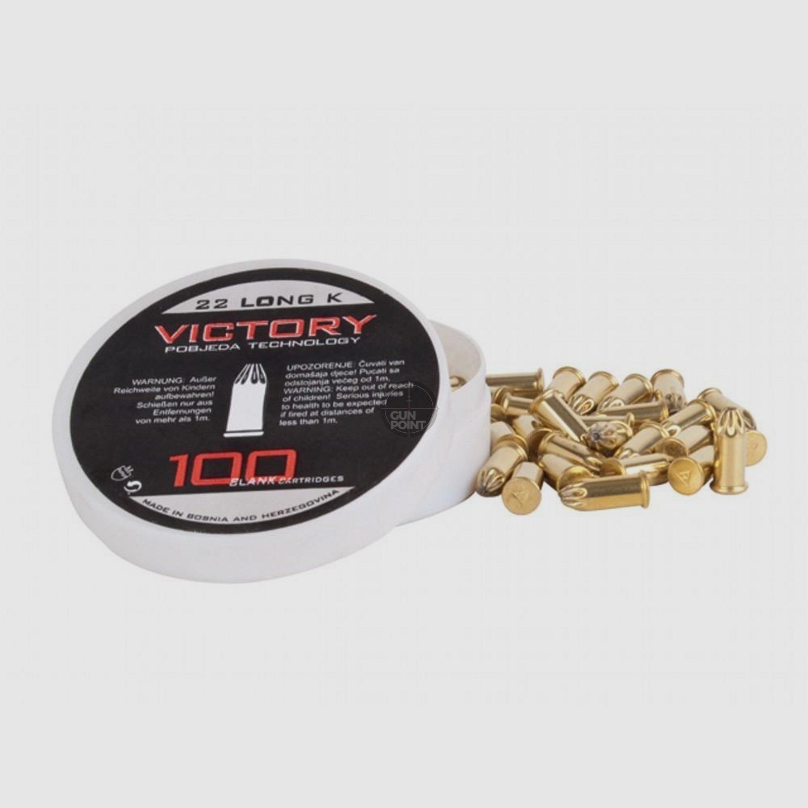 ESC - Blank cartridges .22 long 100 pcs