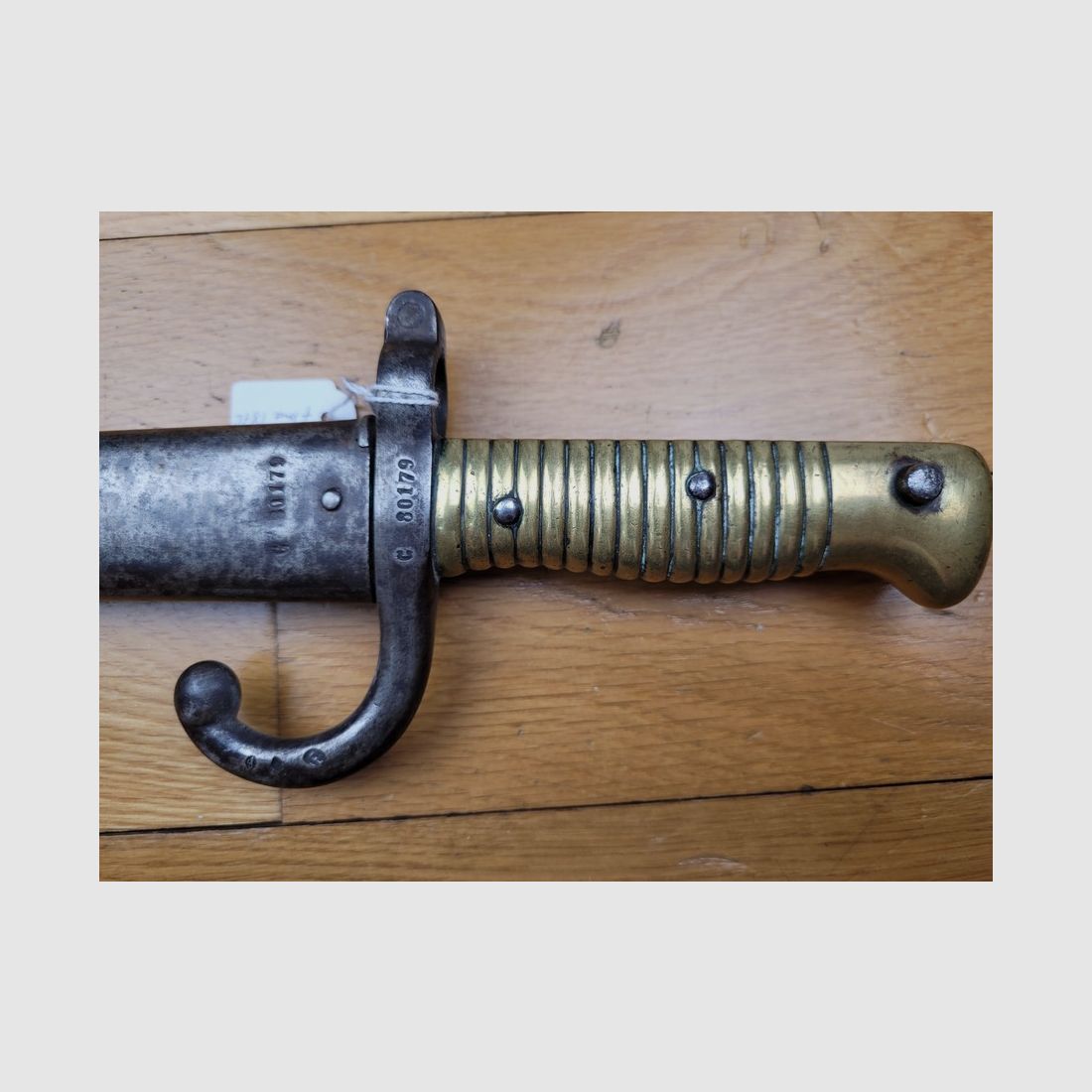 Sehr schöne Chassepot-Bajonett – Mre NATIONALE de Châtellerault – mit Nummer – TBE, Bild 5 von 14