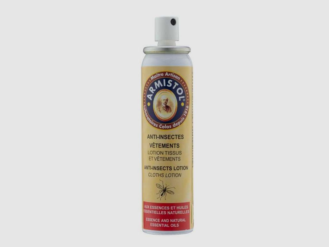 Anti-Insekten Armistol für Kleidung mit ätherischen Ölen - Sprührepellent 110 ml, Bild 2 von 2