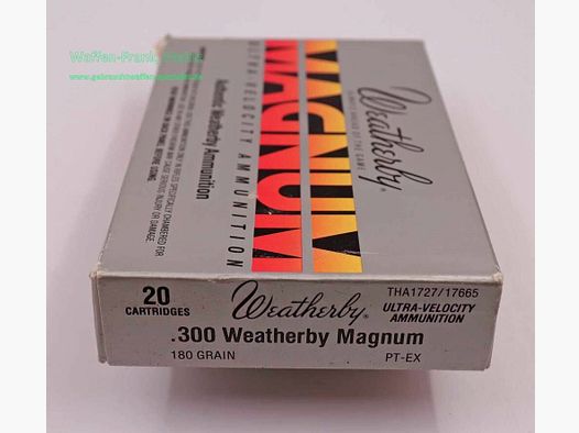 Weatherby - Cartuchos de rifle de EE. UU.