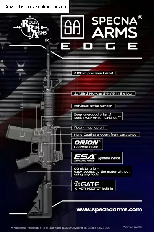 Karabinek ASG RRA Specna Arms SA-E13 EDGE, zdjęcie 40 z 54