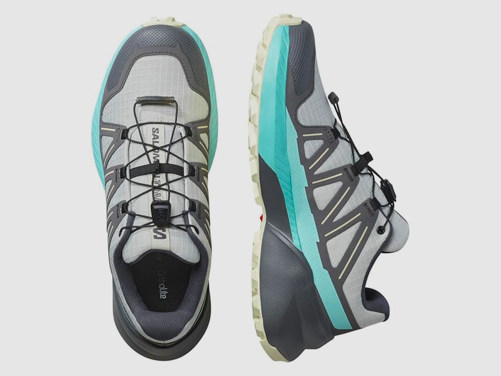 SALOMON – DAMES – SPEEDCROSS PEAK W Icicle / Castlerock / Aruba Blue, afbeelding 6 van 6