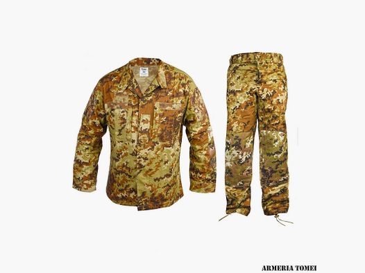 CAMOUFLAGE UNIFORM – SBB – UNIFORM CBT 100% COTTON RIP STOP VEGETATED MOD.2019