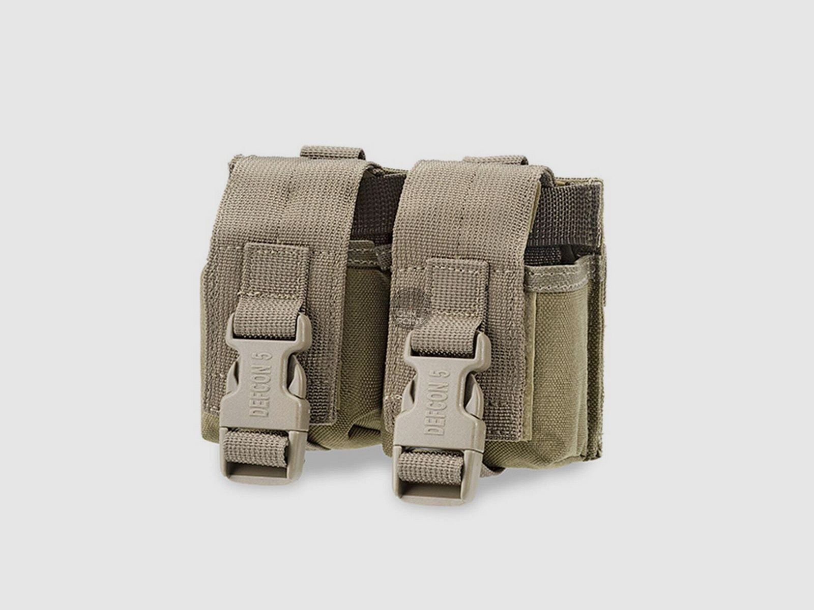defcon 5 grenade holder double coyote tan 40mm springs