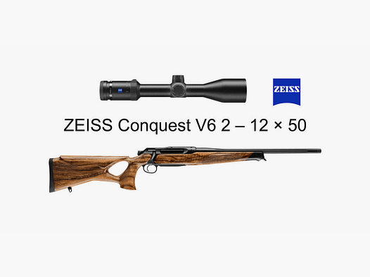 J.P. Sauer & Sohn Sauer 505 ICONIC Lochschaft HQ5 Ausstattungspaket HIGHLAND | .308 Win. | ZEISS V6 2-12x50