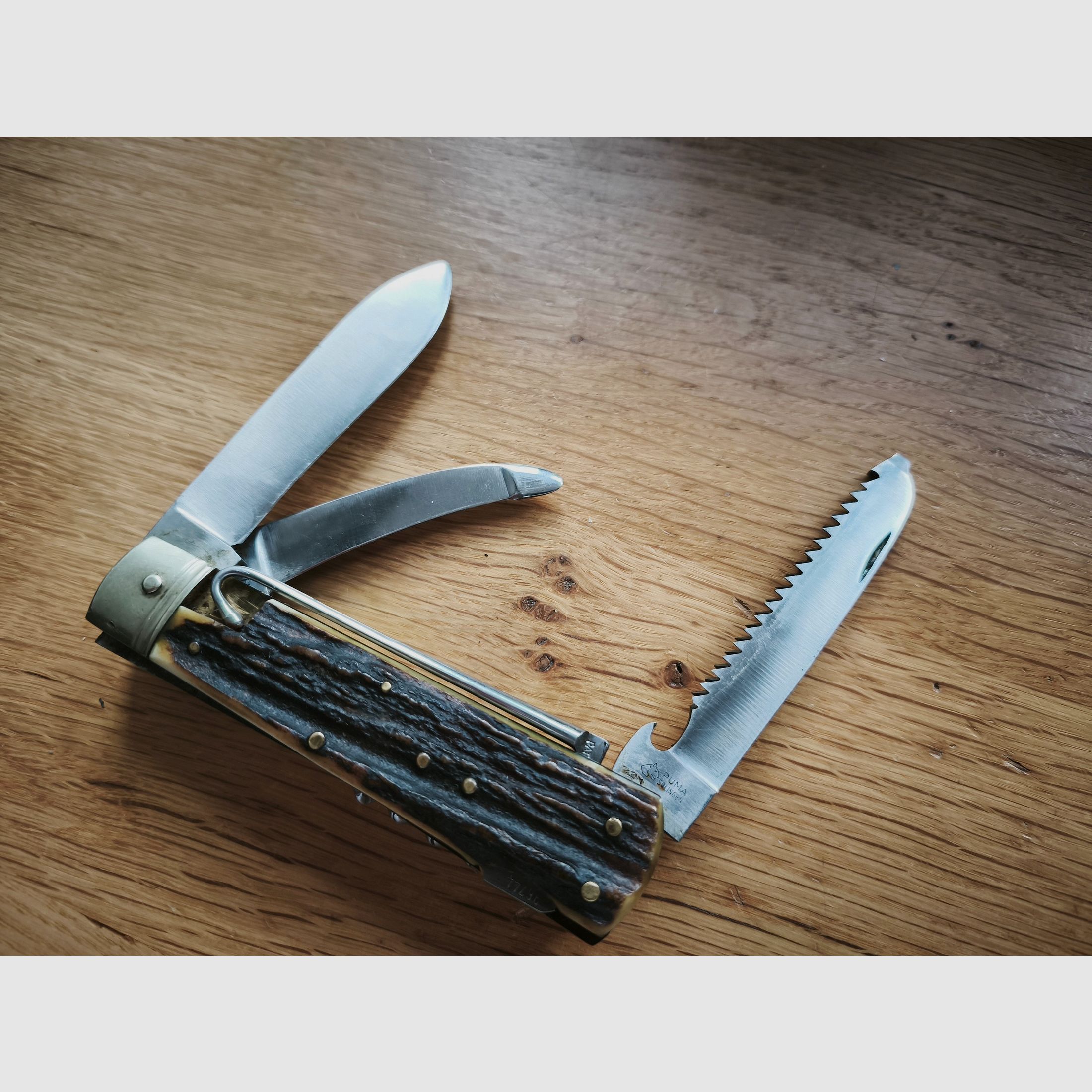 PUMA 959 Jagdmesser fünfteilig Puma Solingen Taschenmesser Jagdtaschenmesser nach Frevert 5-teilig 