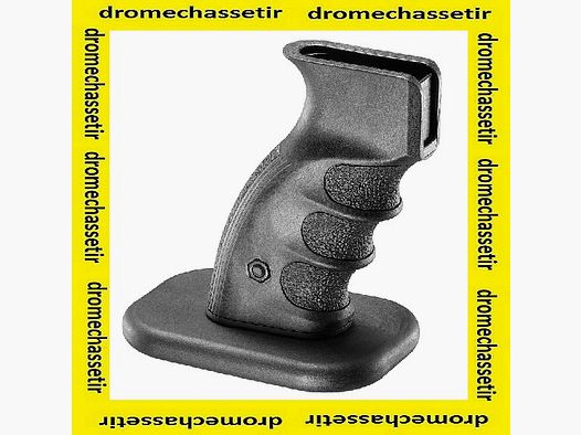 Sniper type pistol grip for AK47 clones and chassis, FAB Defense, black