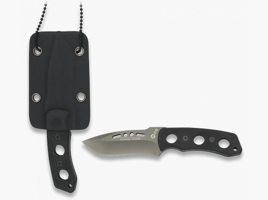 K25 Neckknife Titan beschichtet mit Kydex-Scheide