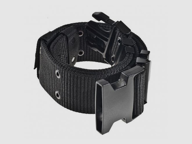US Lochkoppel LC2 120cm Schwarz – Army Belt Black