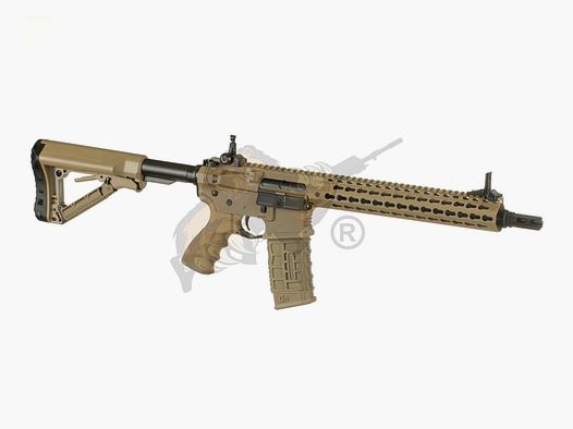 G&G CM16 SRXL mit ETU in Desert Airsoft S-AEG frei ab 18