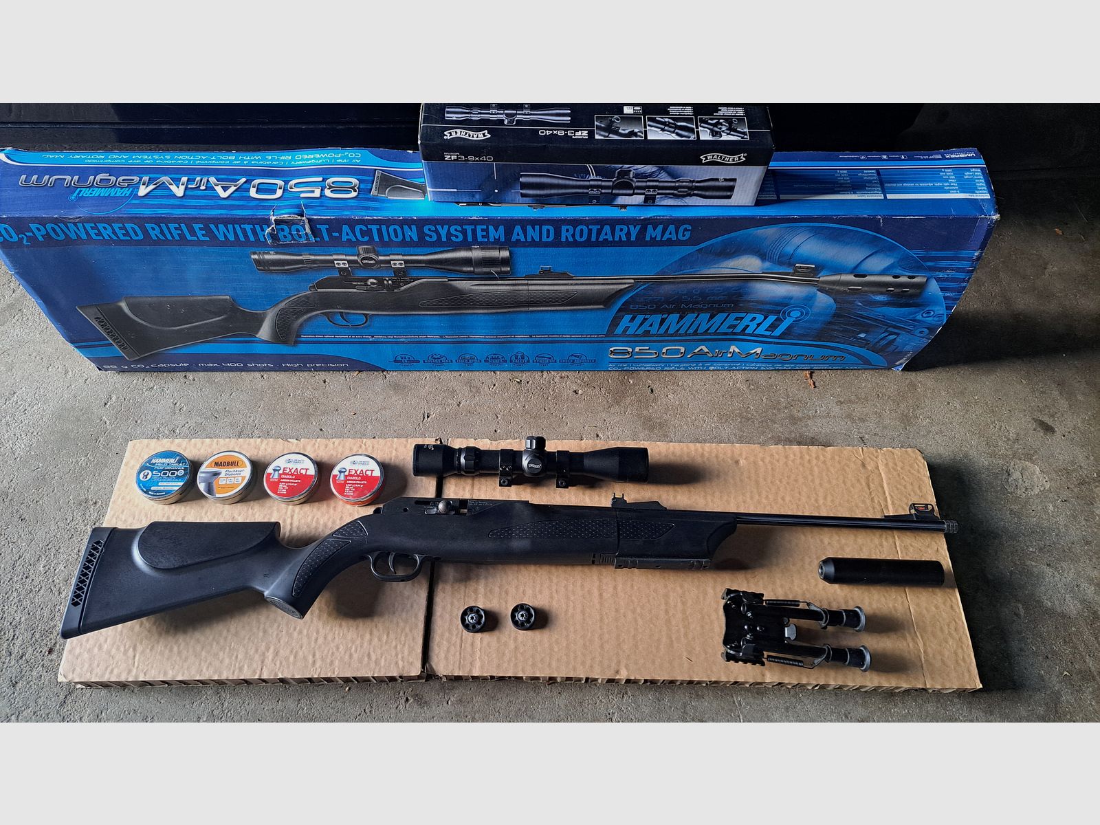 [Wolna broń] Hämmerli 850 AirMagnum .177 C02 powtarzalny z magazynkiem bębnowym