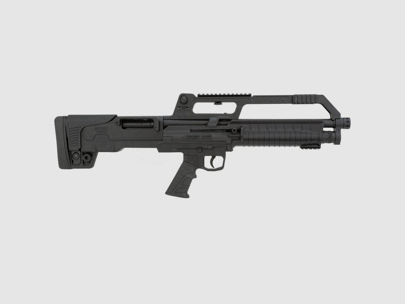 Hatsan Escort - BULL TAC - Schwarz 12/76- Tragegriff 18 Zoll (18")
