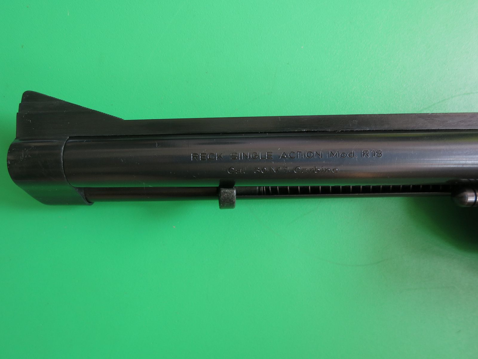 Revolver Reck Model R18, .30 Carbine -collector's weapon- super rare     #50
