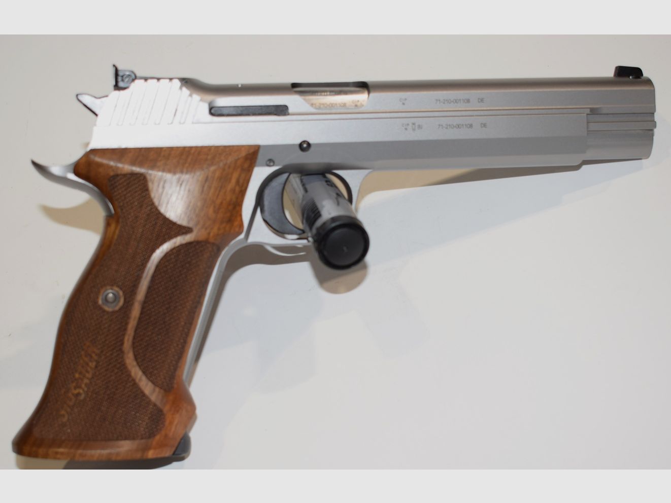 Pistole SIG SAUER P210 Super TARGET Lauf von 6 Zoll sehr guter Zustand, Bild 1 von 4