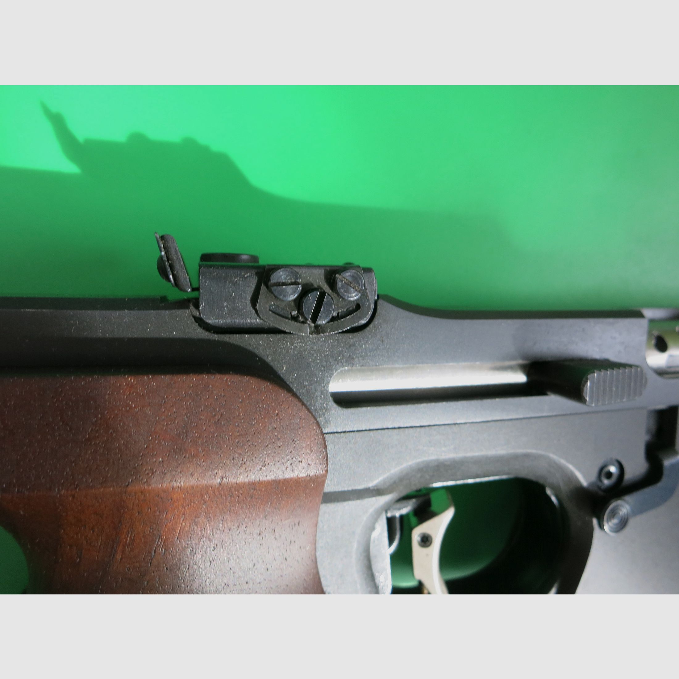 Sport-Pistole Walther GSP Kaliber .22lr, Sport-Griff, weltweit beliebteste Sportpistole, aktuelle Abzugsgruppe      #49