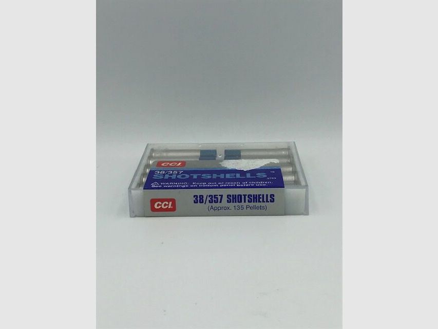 CCI cartucce a pallini calibro .38/357