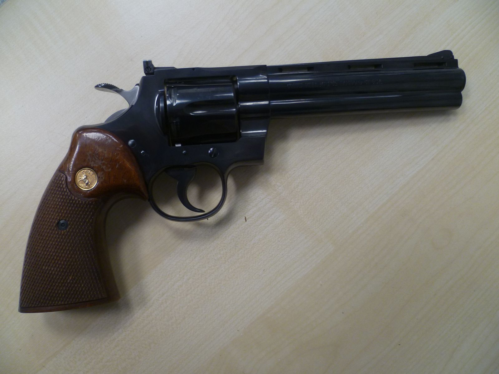 Revolver Colt Python 357 .357 Magnum Baujahr 1966