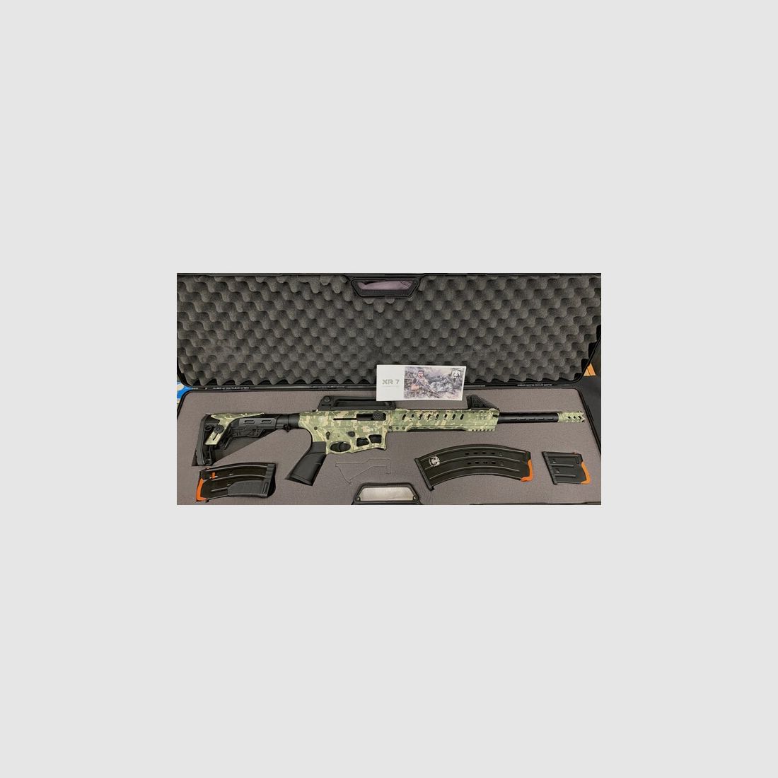 Huglu XR7, camo, halbautomatische Flinte; IPSC; Speed