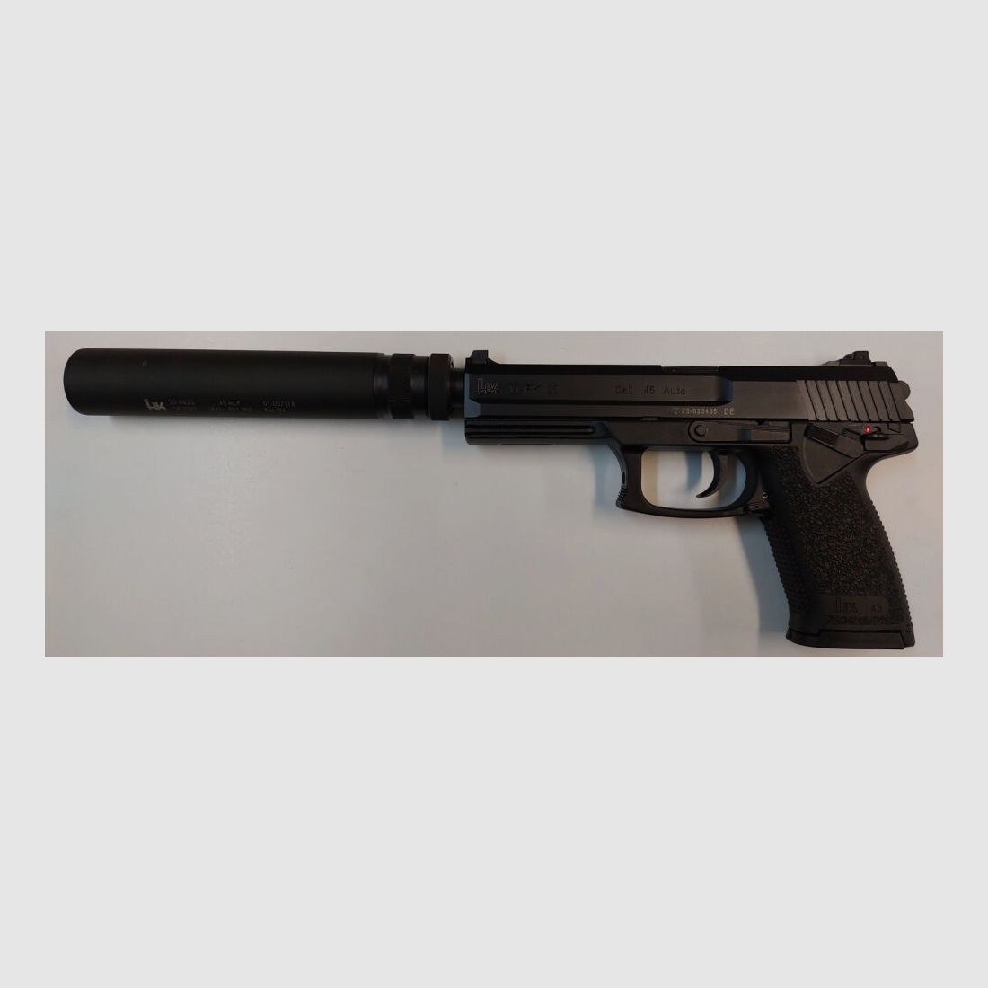 Brügger & Thomet silencer Brügger & Thomet for pistol Heckler & Koch HK MARK23 SOCOM in caliber .45ACP M16x1