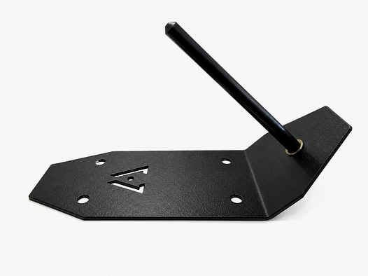 Schiessstand.ch – Support de pistolet / métal avec tige de support en plastique
