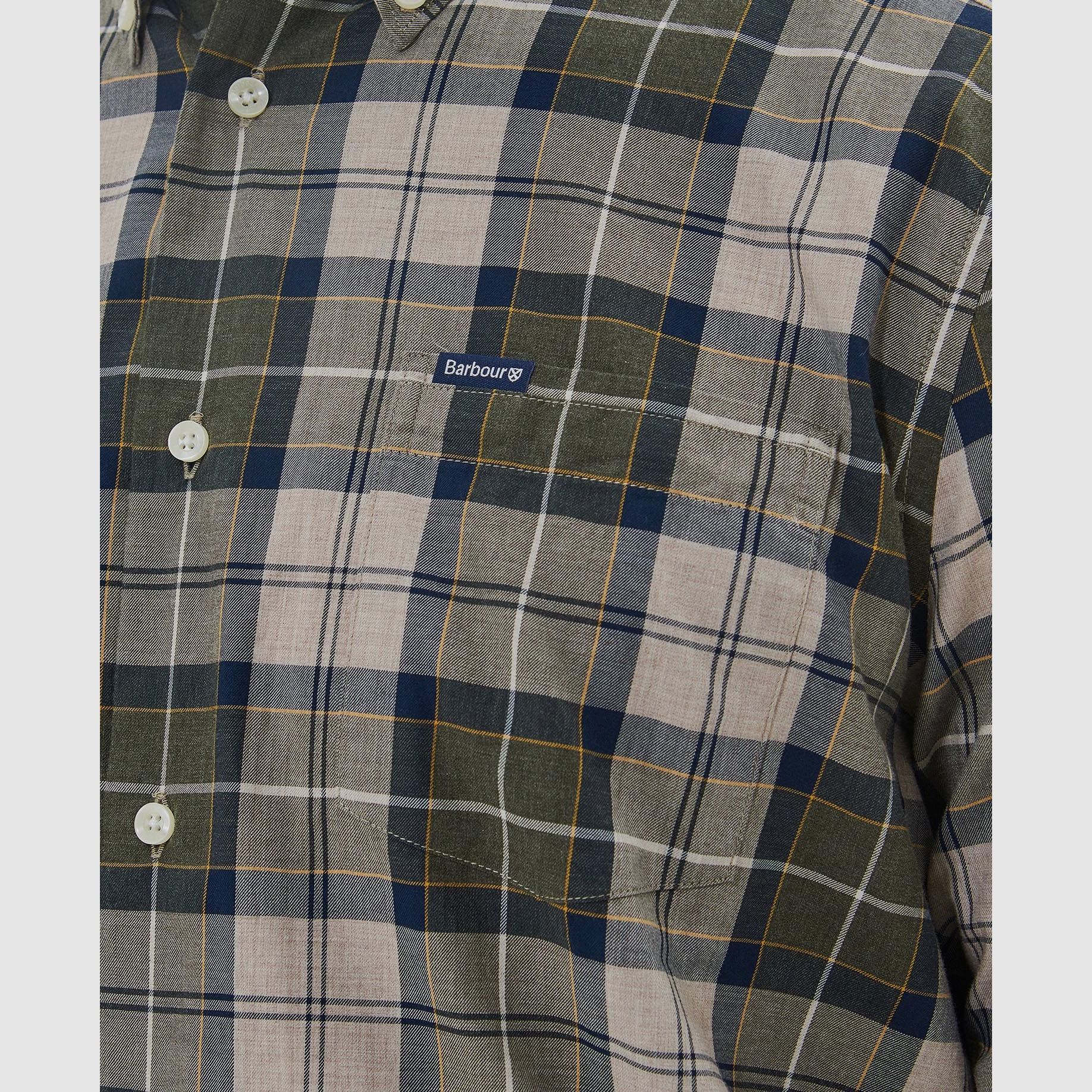 Barbour Wetheram Tailored Shirt Forest mist, Bild 2 von 2