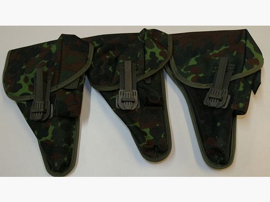 BW Holster Walther P38 / P1 BW Flecktarn/Camouflage Pistola