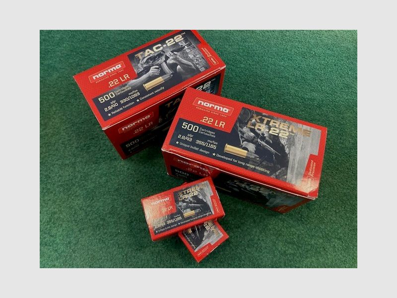 NORMA MUNITIE .22LR