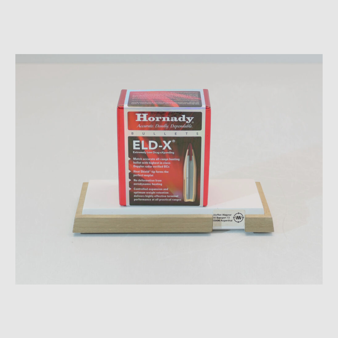 Hornady Geschosse 175grs ELD-X à100 7mm/.284