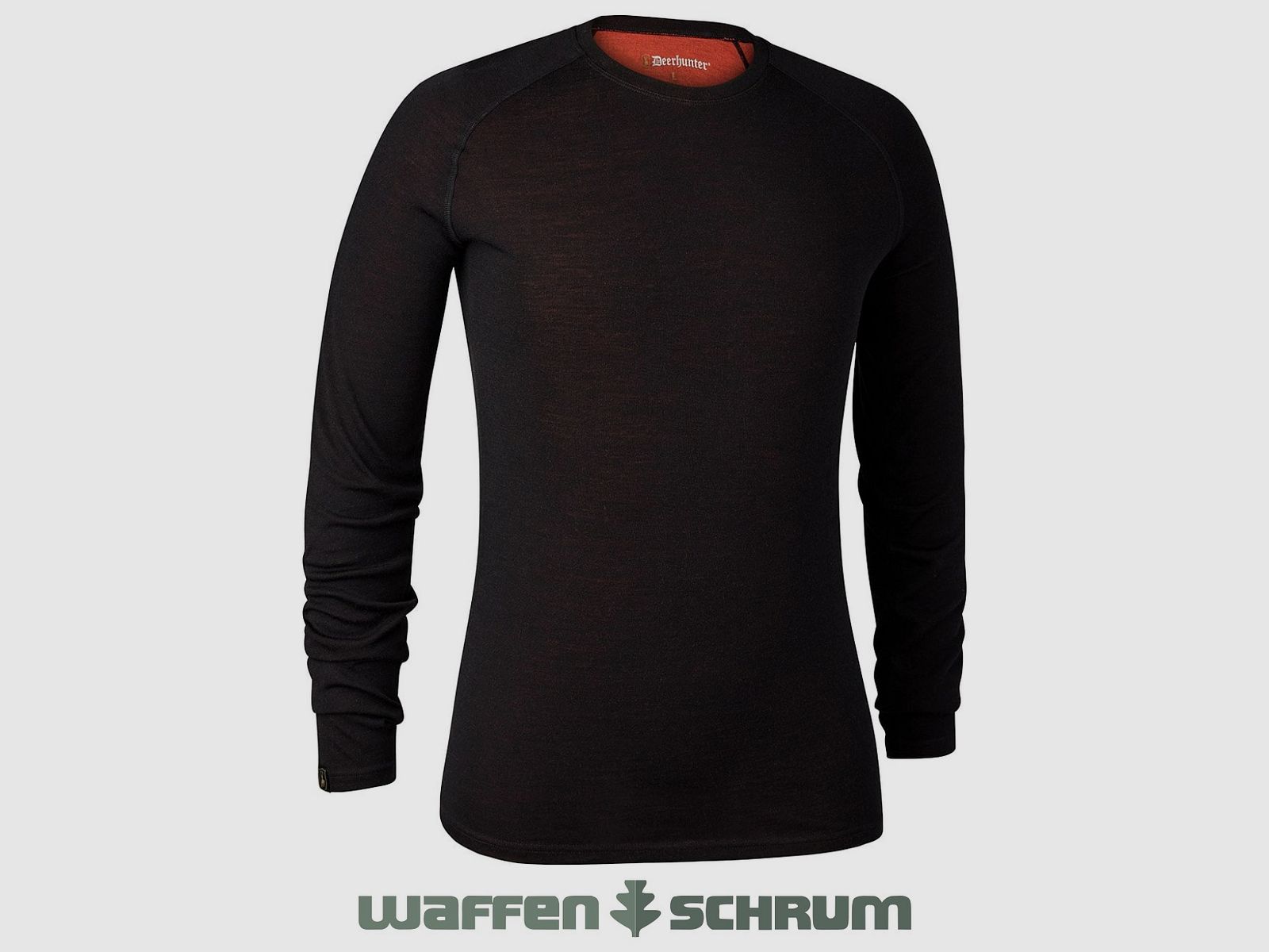Deerhunter Unterhemd Quinn Merino Black Oak