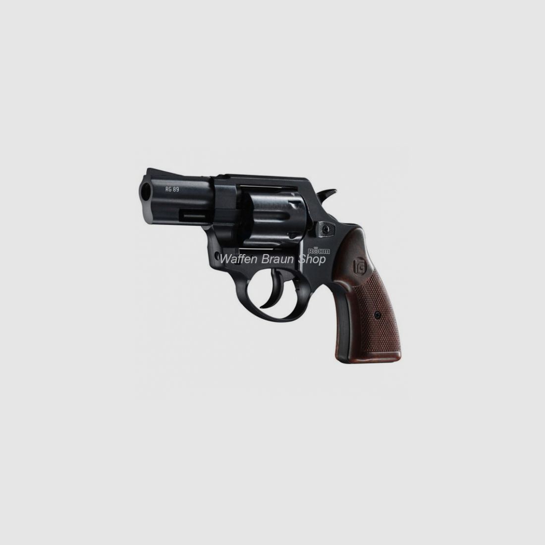 RÖHM RG 89 brüniert 6 Schuss Kal. 9x19