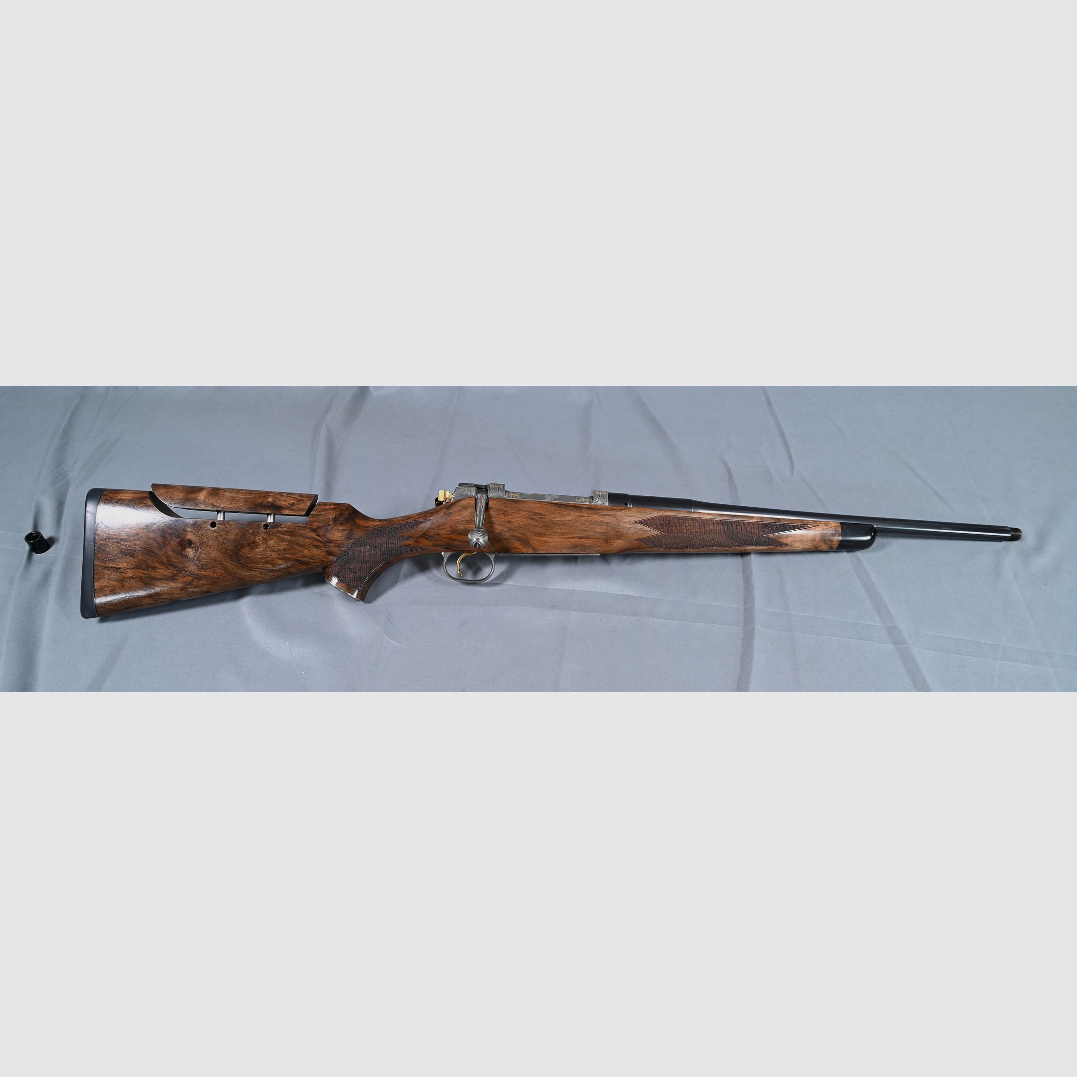 Mauser M03 Nyala Einzigartig Handgravur 6,5x57, Bild 7 von 10