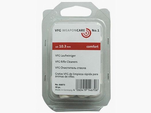 Limpiador de carrera VFG para cartuchos, No. 66873, 10,3 mm
