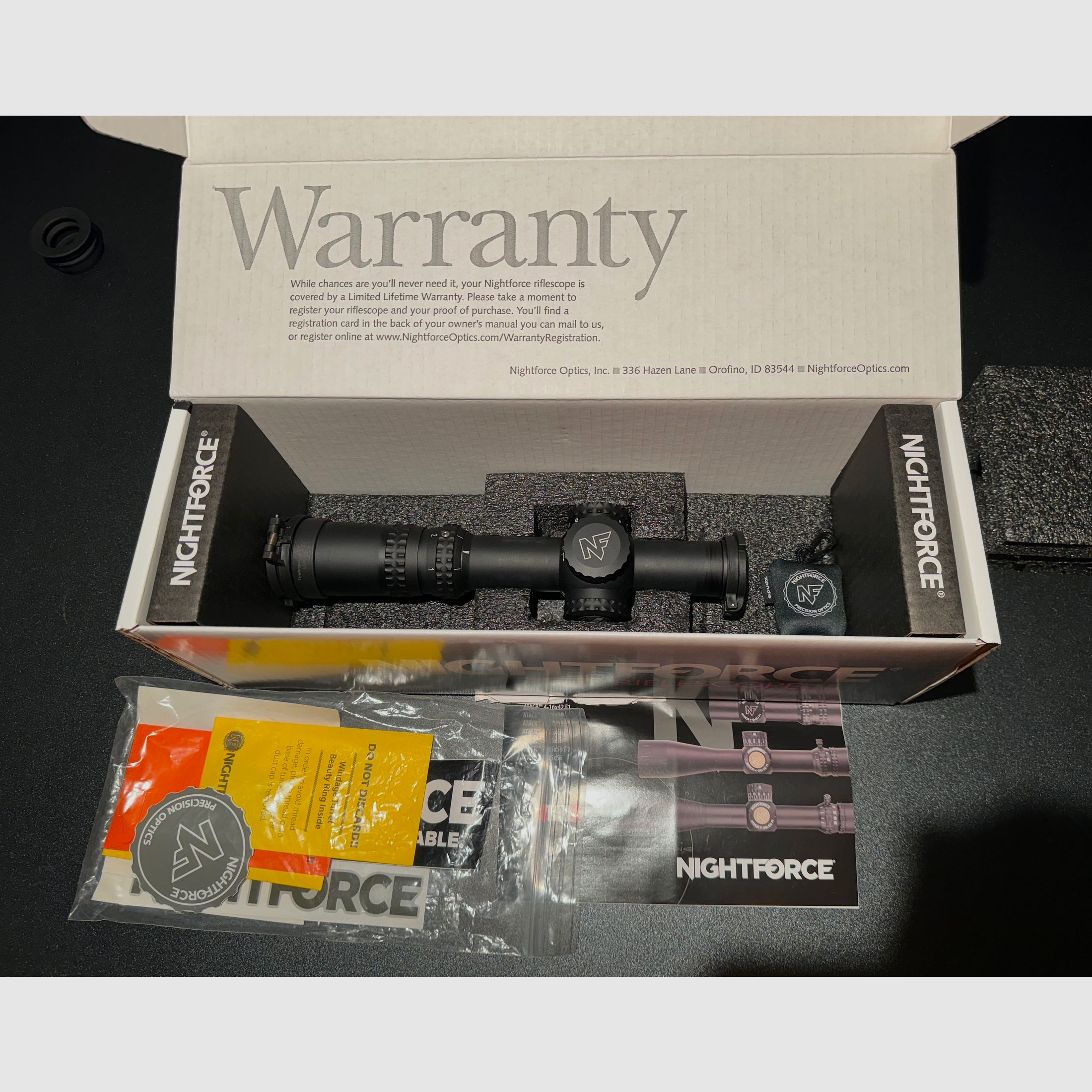 SOCOM Spezialeinheit. DAS Zielfernrohr überhaupt!  Nightforce ATACR 1-8x24 F1 MR NVD PTL FC-DMX zu verkaufen