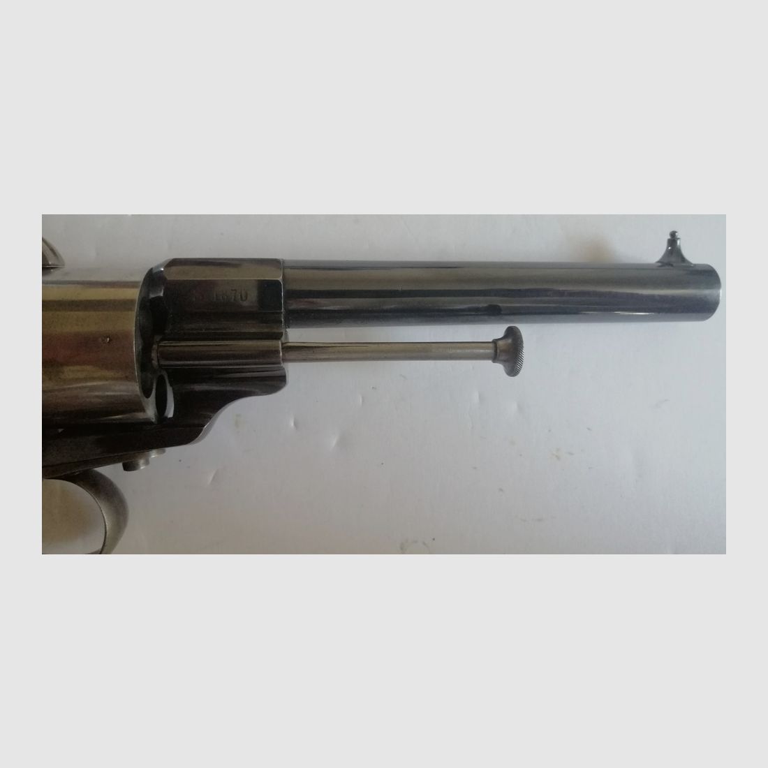 Wunderschöner Revolver Lefaucheux 1854 – Escoffier – Saint Étienne Monomatricule, Bild 15 von 41
