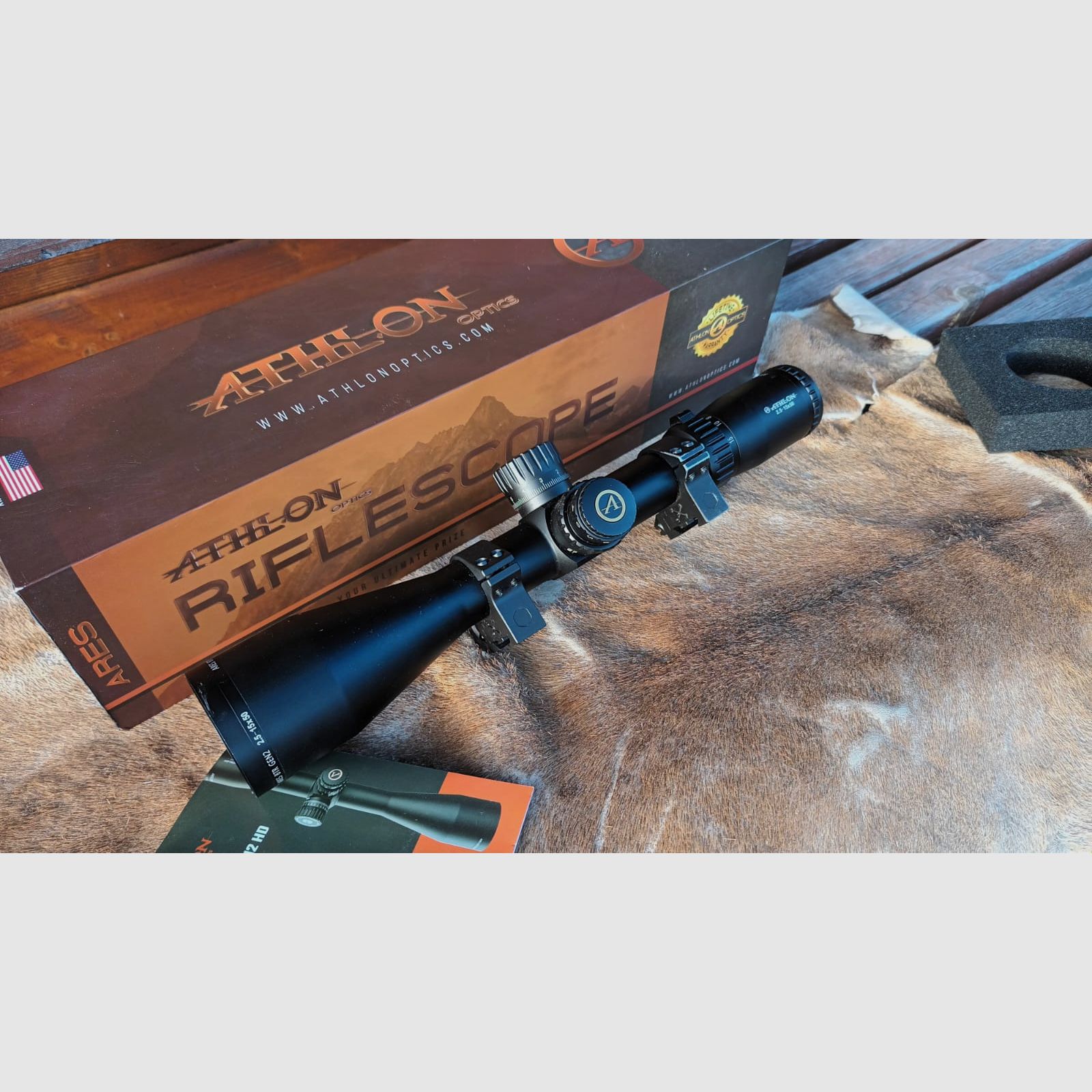 Zielfernrohr Athlon Ares BTR HD 2.5-15x50 MIL Gen3 Neuwertig