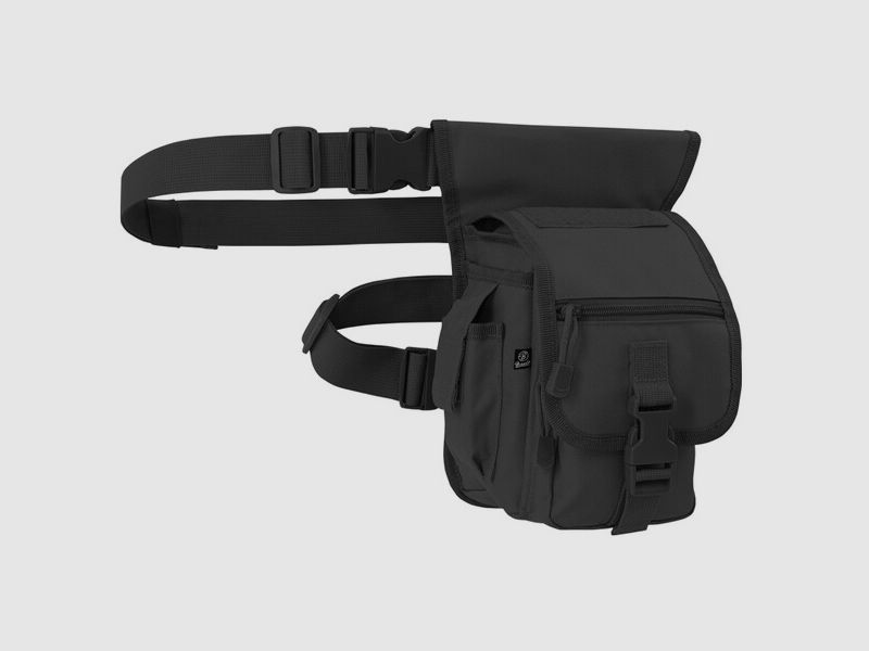 Hüfttasche mit Oberschenkel-Befestigung "Side Kick Bag" - Schwarz