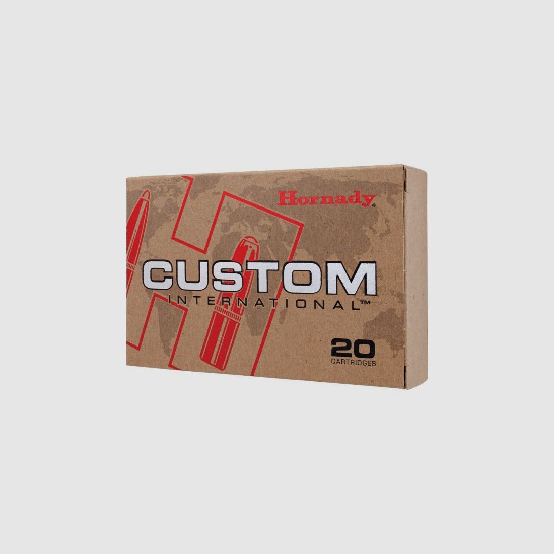 Hornady Custom International .30-06 Sprg. 180GR InterLock SP 20 Patronen