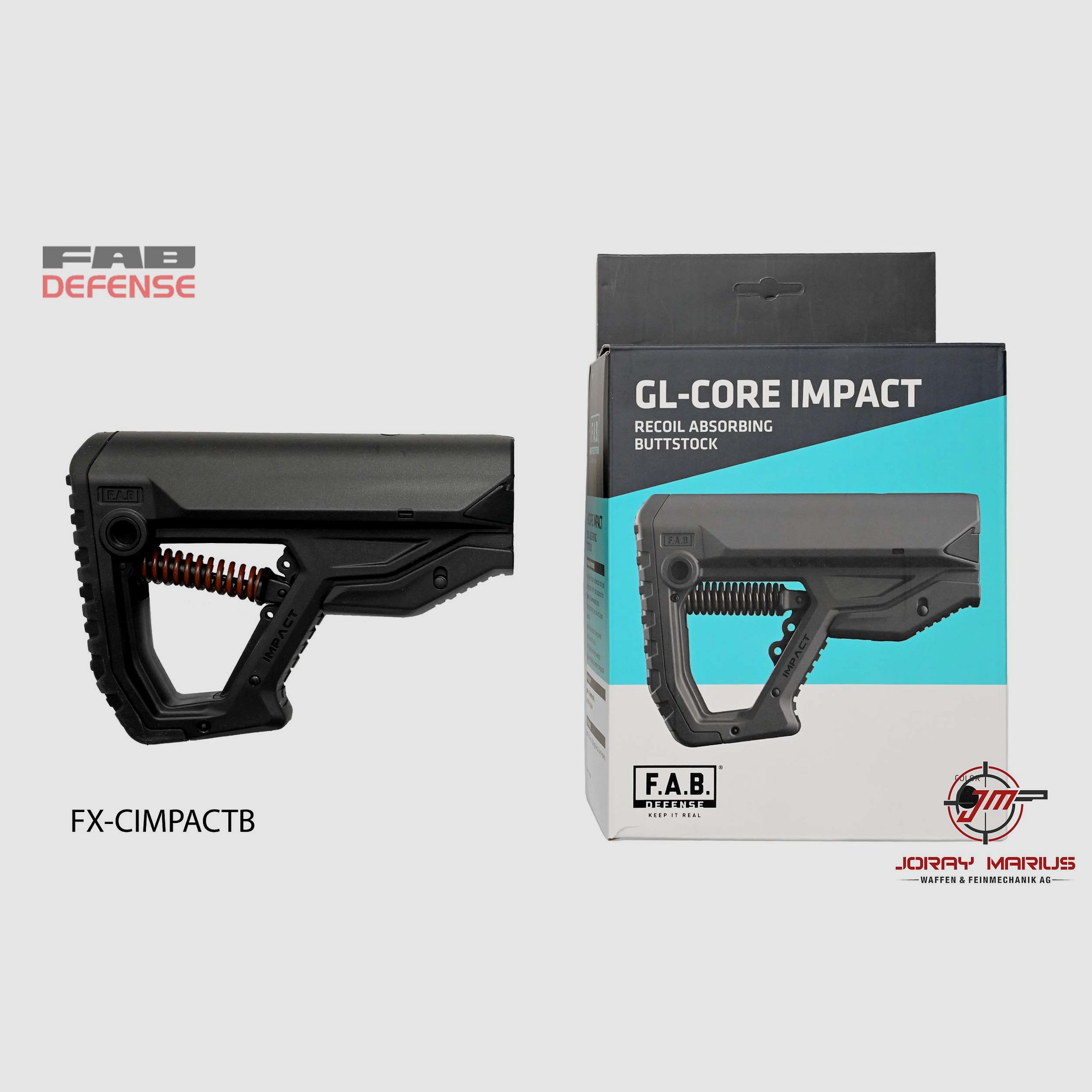 FAB Defense GL-CORE IMPACT Schaft mit Rückstossdämpfung