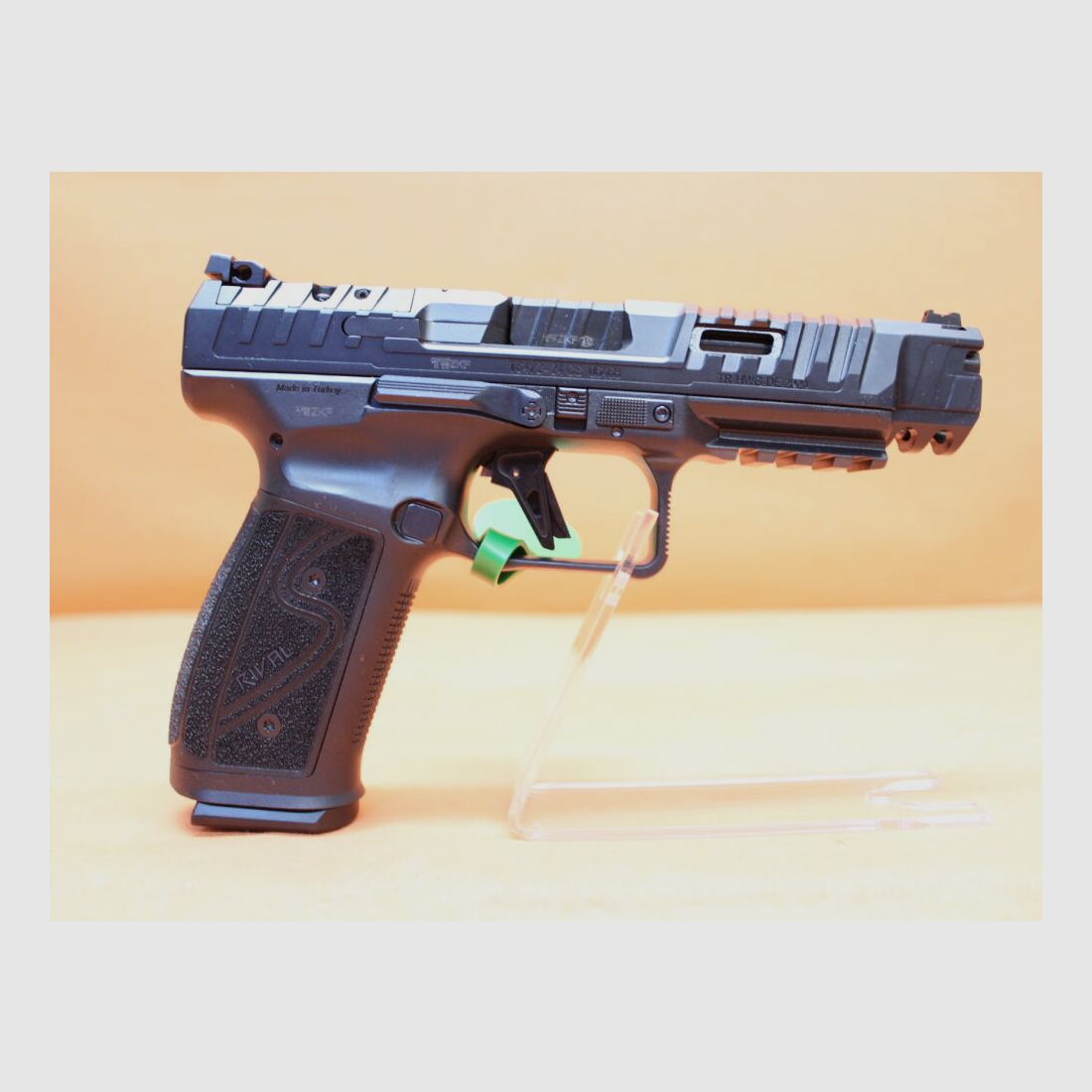 CANIK Ha. Pistol 9mm Luger CANIK TP9 SFx RIVAL-S Black 127mm barrel, slide optic-ready for red dot sight