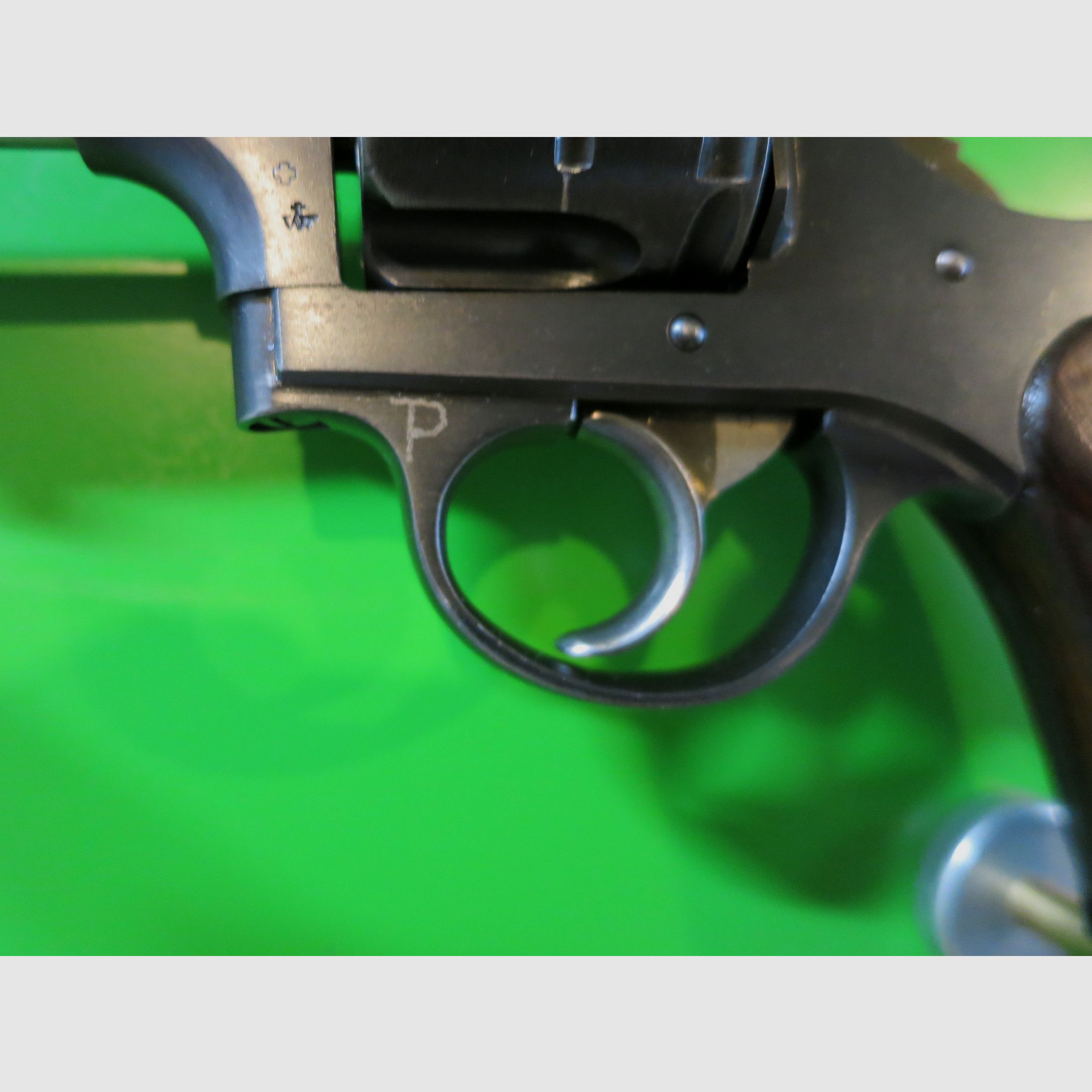 Revolver d'ordonnance Suisse modèle 1882 (revolver d'armée 82), W+F Berne, militaire-privé #96