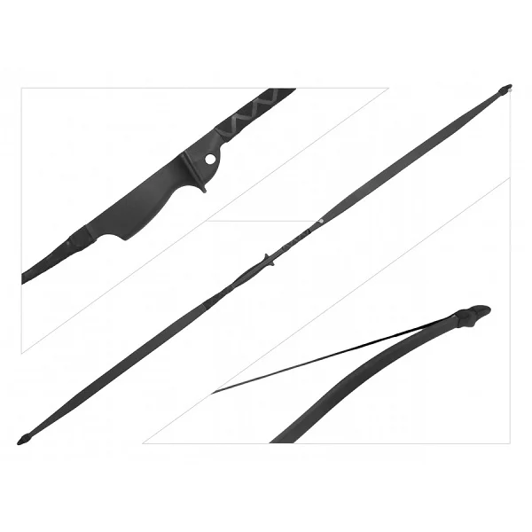 Łuk klasyczny Poe Lang Ek ROBIN HOOD czarny 30-35 LBS, zdjęcie 3 z 14