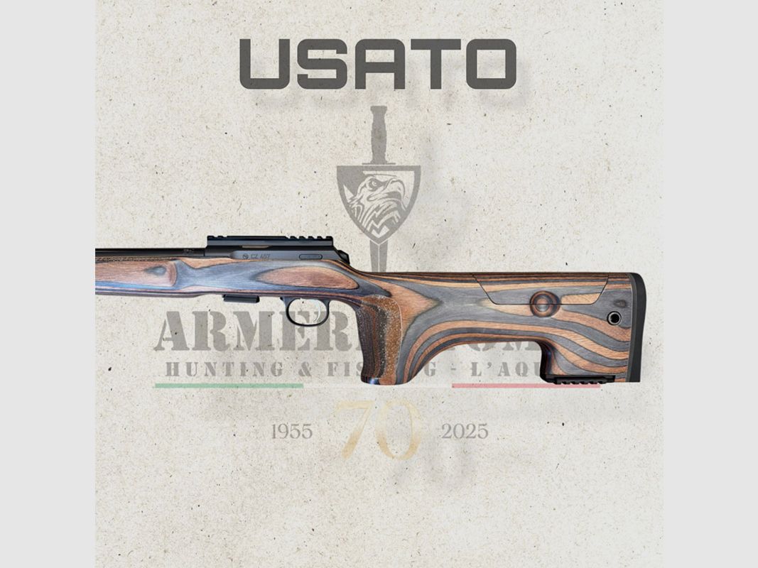 UTILISÉ – FUSIL – CZ MOD. 457 RANGE LAMINÉ cal. 22LR, image 5 sur 5