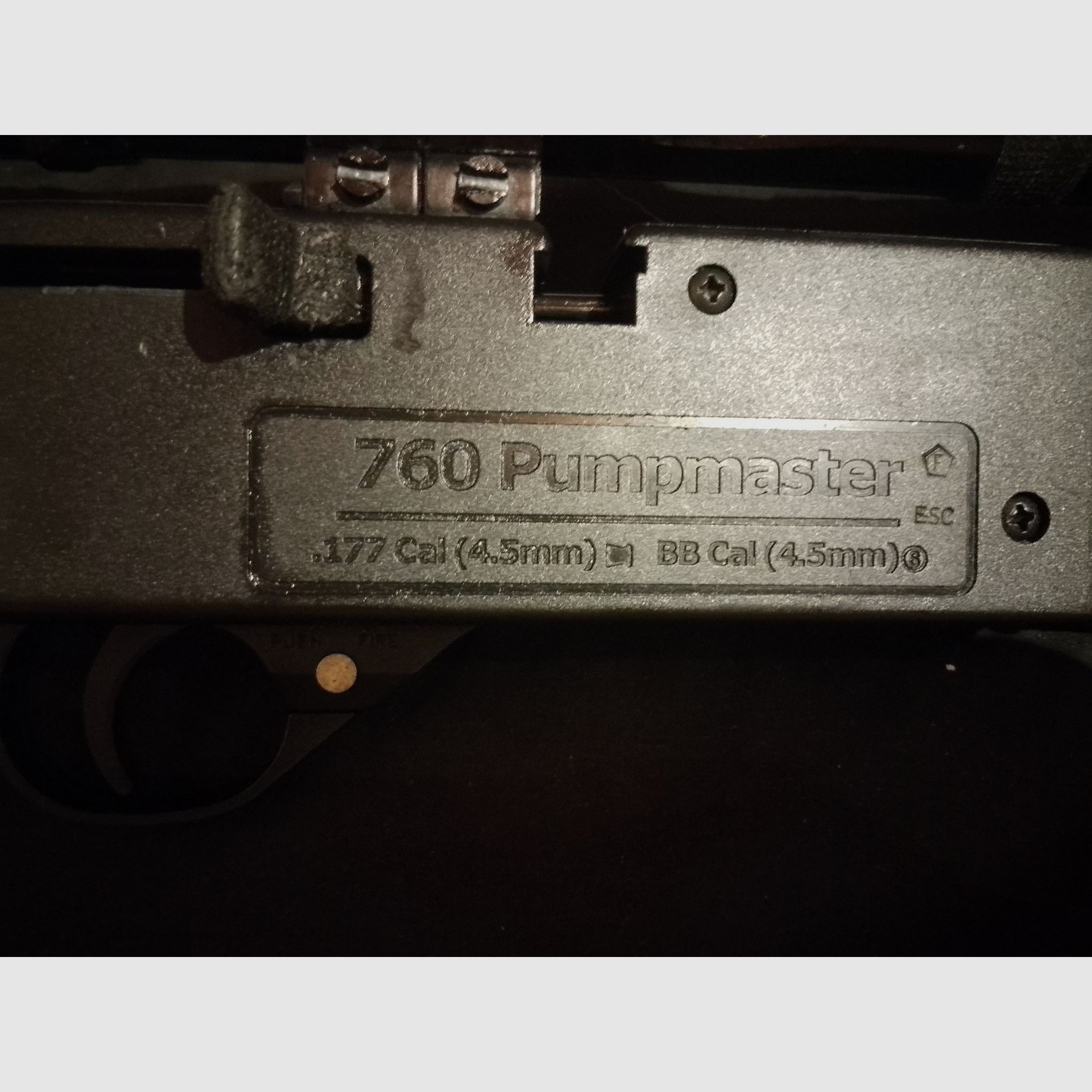 Crosmann Pumpmaster 760 air rifle 4.5mm .177 diabolo or steel BBs set 2 magazines scope 4x28 Nikko + scope covers