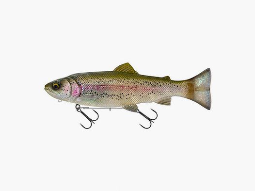 SAVAGE GEAR – 3D LINE THRU PULSETAIL TROUT 20cm 102g | Slow Sinking | Clear Rainbow