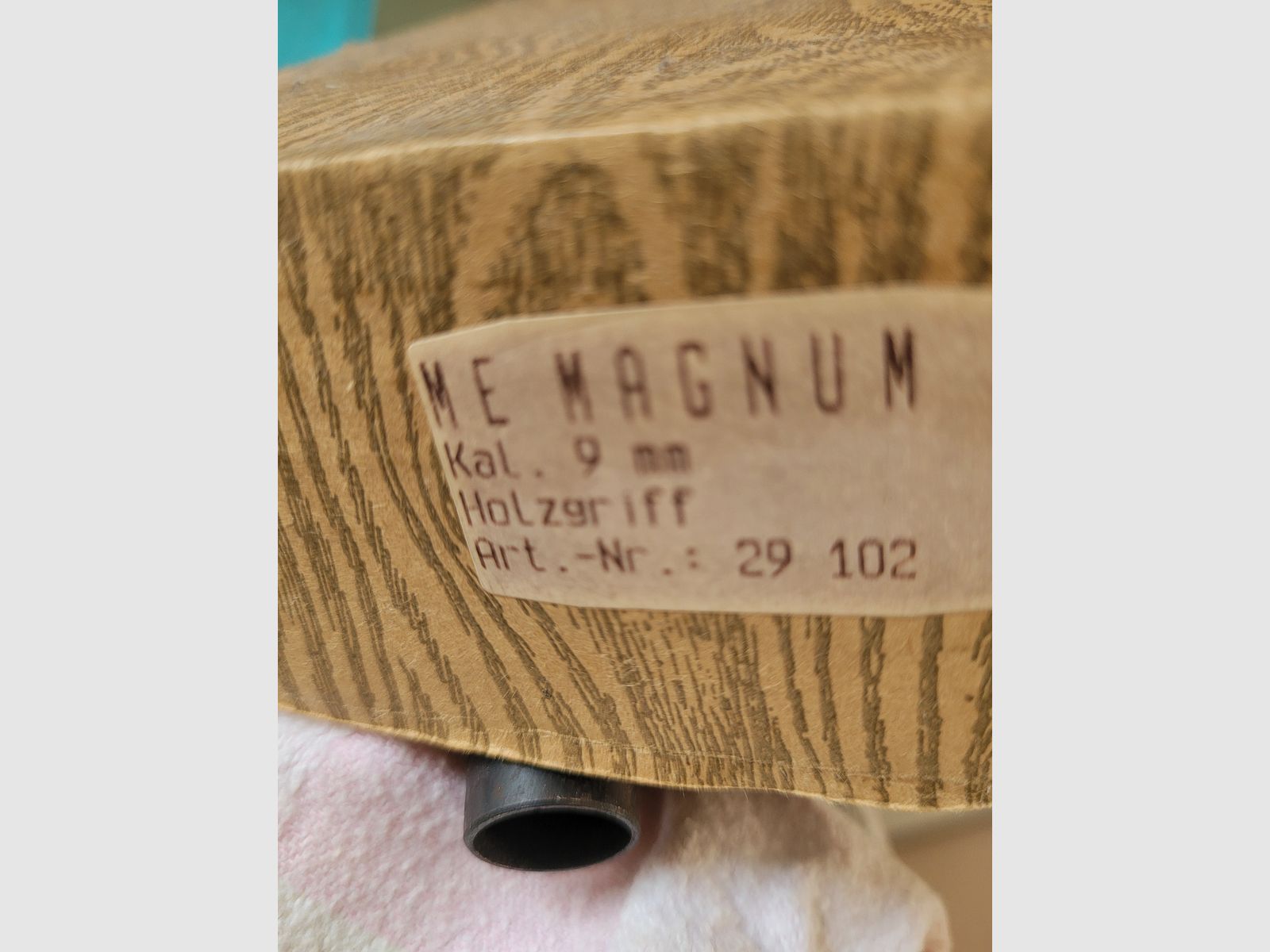 Revolver ME Magnum  9mm  Holzgriff  Schreckschuss 