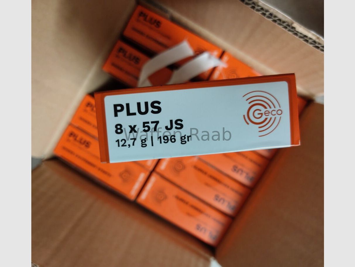 Geco Plus 8 x57 IS 12.7g/ 196grs., image 1 of 5